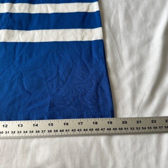 East West Women's Vintage Zipper Sleeveless Polo Shirt Blue Small Nautical Yacht - Picture 9 of 10